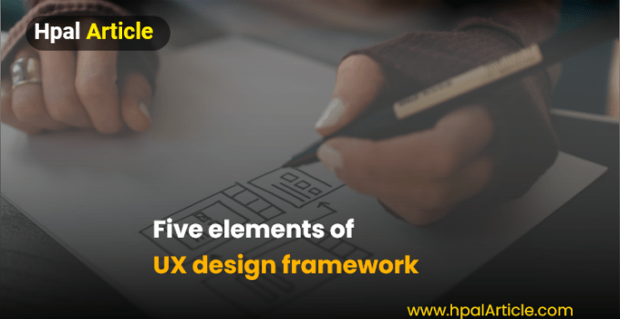 elements of UX design framework